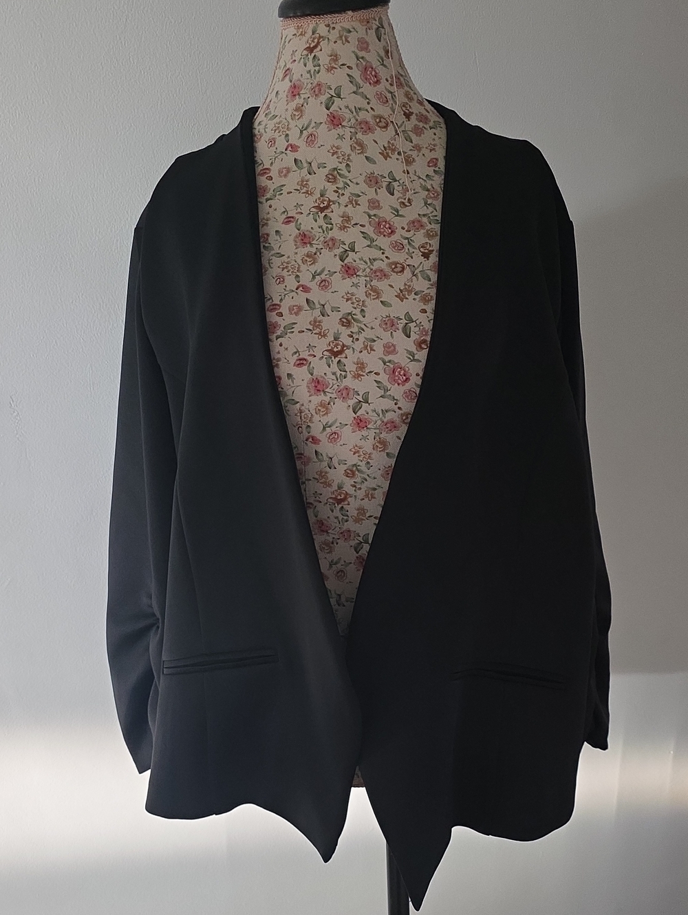 torrid Black Open-Front Women's Blazer Jacket